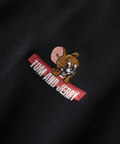 Tom＆Jerry（トムアンドジェリー）の「【71】【TOM＆JERRY/トムとジェリー】ジェリー ロゴデザイン ダンボールニット スウェット/メンズ/レディース/ユニセックス（スウェット・レディース・チャコールグレー/アッシュグレー/ブルー/ブラック・L/M）」の12枚目の写真