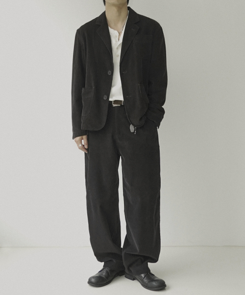 SIIIIDO(シド)の「COOPER GARMENT DYED CORDUROY SET-UP(PT) #2(スラックス・メンズ・その他・1/2/4/3/0)」の3枚目の写真