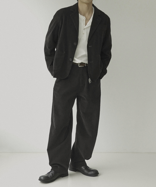 SIIIIDO(シド)の「COOPER GARMENT DYED CORDUROY SET-UP(PT) #2(スラックス・メンズ・その他・1/2/4/3/0)」の4枚目の写真