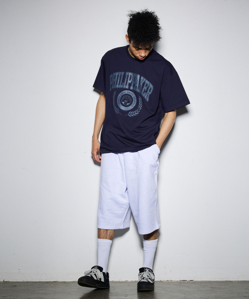 PHILIPPAKER(フィリップペイカー)の「カーペンター バミューダ スウェット 8部パンツ ホワイト グレー(その他パンツ・メンズ・その他・MEDIUM/LARGE/X-LARGE)」の9枚目の写真