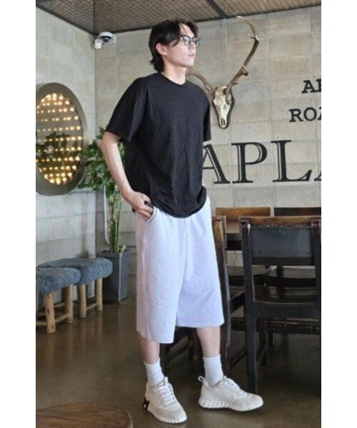 PHILIPPAKER(フィリップペイカー)の「カーペンター バミューダ スウェット 8部パンツ ホワイト グレー(その他パンツ・メンズ・その他・MEDIUM/LARGE/X-LARGE)」の21枚目の写真
