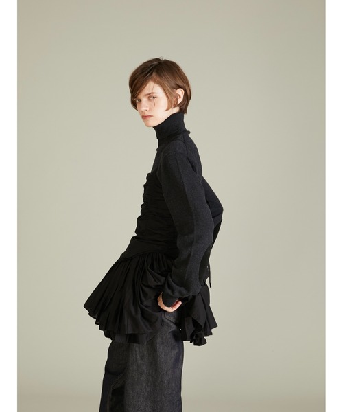 crinkle crinkle crinkle(クリンクルクリンクルクリンクル)の「【crinkle crinkle crinkle】corset cami/コルセットキャミ(キャミソール・レディース・ブラック/ドット・FREE)」の9枚目の写真