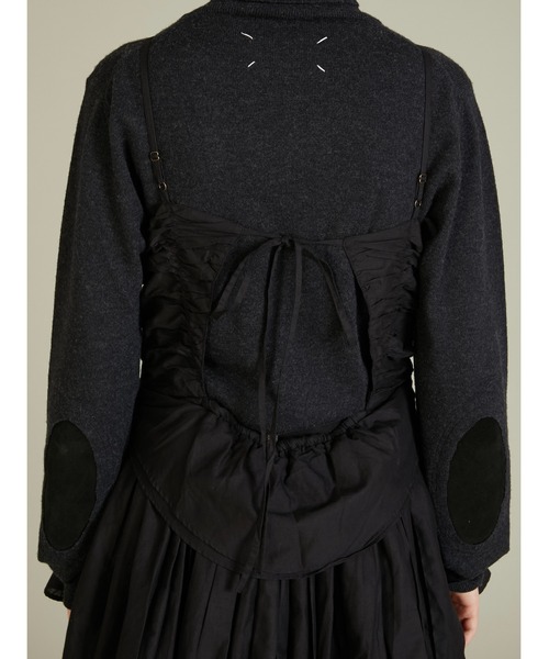 crinkle crinkle crinkle(クリンクルクリンクルクリンクル)の「【crinkle crinkle crinkle】corset cami/コルセットキャミ(キャミソール・レディース・ブラック/ドット・FREE)」の3枚目の写真