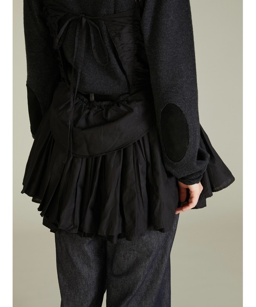 crinkle crinkle crinkle(クリンクルクリンクルクリンクル)の「【crinkle crinkle crinkle】corset cami/コルセットキャミ(キャミソール・レディース・ブラック/ドット・FREE)」の4枚目の写真