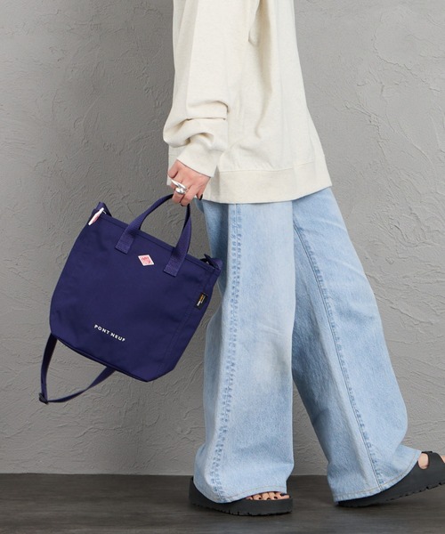 DANTON ダントン 2way ショルダーバッグ バックパック コットン Danton（ダントン） 2WAYバッグ - オフホワイト レディース : ZOZOTOWN