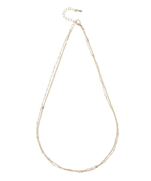 Te chichi（テチチ）の「2連ネックレス（ネックレス・レディース・ゴールド/シルバー・F）」の2枚目の写真