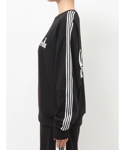 GYDA（ジェイダ）の「GYMINI BUNNYラインスウェットトップス（スウェット・レディース・ベージュ/ピンク/ブラック/オフホワイト・FREE）」の5枚目の写真