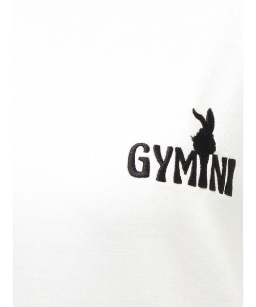 GYDA（ジェイダ）の「GYMINI BUNNYラインスウェットトップス（スウェット・レディース・ベージュ/ピンク/ブラック/オフホワイト・FREE）」の16枚目の写真