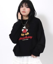 Disney | Disney（ディズニー）キャラクターサガラ刺繍スウェットトレーナー/ミッキーマウス/トイ・ストーリー エイリアン(スウェット)