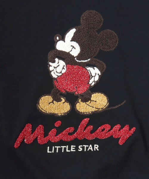 Disney(ディズニー)の「Disney(ディズニー)キャラクターサガラ刺繍スウェットトレーナー/ミッキーマウス/トイ・ストーリー エイリアン(スウェット・レディース・パープル/ブラック/アイボリー/レッド・L/M)」の11枚目の写真