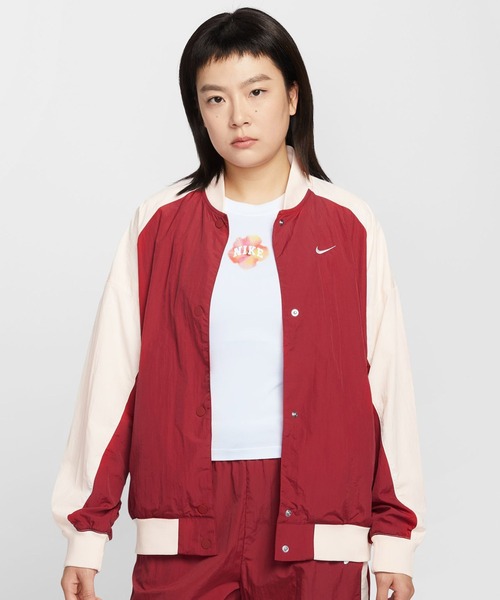 NIKE AS W NSW HBR VARSITY JKT / ナイキ ウィメンズ NSW ハイブリッド
