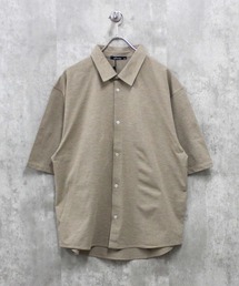 SHISKY（シスキー）の「マルチファンクション 無地 オーバーサイズ 半袖シャツ（シャツ/ブラウス）」