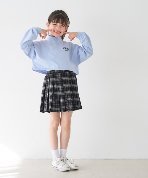 coca(coca)(コカ)の「キッズ プリーツスカート(スカート・キッズ・ブラック/ベージュ・120/130/140/150)」の3枚目の写真