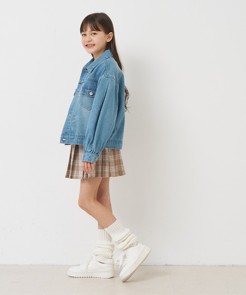 coca(coca)(コカ)の「キッズ プリーツスカート(スカート・キッズ・ブラック/ベージュ・120/130/140/150)」の13枚目の写真