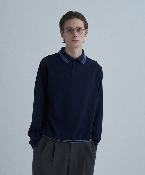 ALOUND OVERSIZED polo shirts アラウンド　ポロシャツ LINEN MESH OVERSIZED POLO（ポロシャツ）｜SOPHNET.（ソフネット）の