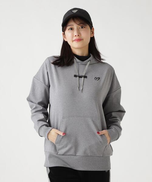 MASTER BUNNY EDITION（マスターバニーエディション）の「【MASTER BUNNY EDITION】カチオンポリエステルポンチ（スウェット・レディース・グレー/グレー系その他2/ホワイト・SMALL/MEDIUM/LARGE）」の5枚目の写真