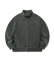 VELOUR TRACK JACKET_GREY(NG2EFUB933A)