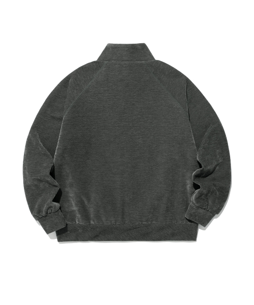 NICE GHOST CLUB（ナイスゴーストクラブ）の「VELOUR TRACK JACKET_GREY(NG2EFUB933A)（ナイロンジャケット・レディース・グレー・S/L/M）」の2枚目の写真