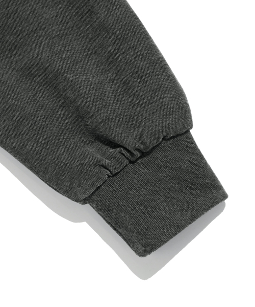NICE GHOST CLUB（ナイスゴーストクラブ）の「VELOUR TRACK JACKET_GREY(NG2EFUB933A)（ナイロンジャケット・レディース・グレー・S/L/M）」の5枚目の写真