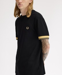 FRED PERRY（フレッドペリー）の「Twin Tipped Cuff T-Shirt/ツインティップカフスTシャツ（Tシャツ/カットソー）」