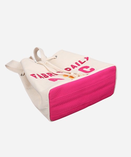 JENNER（ジェンナー）の「A2C刺繍キャンバスバケットバッグ[ピンク]（ショルダーバッグ・レディース・その他・FREE）」の3枚目の写真