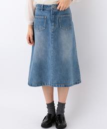 Another Edition | デニムフレアスカート/AEBFC DNM FLR SK◆(デニムスカート)