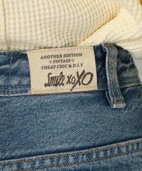 Another Edition（アナザーエディション）の「デニムフレアスカート/AEBFC DNM FLR SK◆（デニムスカート・レディース・ライトブルー/コバルトブルー・MEDIUM/SMALL）」の9枚目の写真