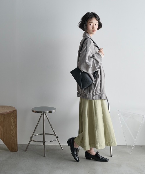 THE YOn（ザヨン）の「ノットストラップフラップショルダーバッグ（ショルダーバッグ・レディース・ブラック/セージグリーン/ピンク・FREE）」の14枚目の写真