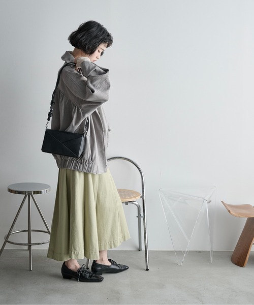 THE YOn（ザヨン）の「ノットストラップフラップショルダーバッグ（ショルダーバッグ・レディース・ブラック/セージグリーン/ピンク・FREE）」の15枚目の写真