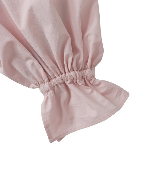 DRESSLAVE(ドレスレイブ)の「B7 / organic cotton peplum blouse(オーガニックコットンペプラムブラウス)(シャツ/ブラウス・レディース・ピンク/ホワイト・38)」の8枚目の写真