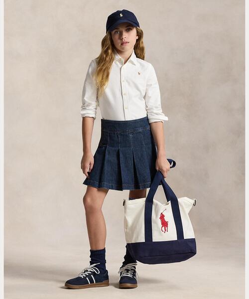 POLO RALPH LAUREN CHILDRENSWEAR（ポロ ラルフ ローレン チルドレンズウェア）の「コットン オックスフォード シャツ（シャツ/ブラウス・キッズ・ホワイト・10/7/14/16）」の5枚目の写真
