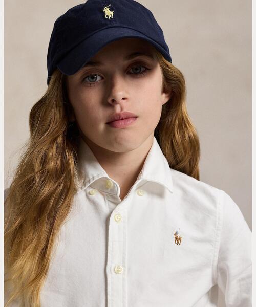 POLO RALPH LAUREN CHILDRENSWEAR（ポロ ラルフ ローレン チルドレンズウェア）の「コットン オックスフォード シャツ（シャツ/ブラウス・キッズ・ホワイト・10/7/14/16）」の4枚目の写真