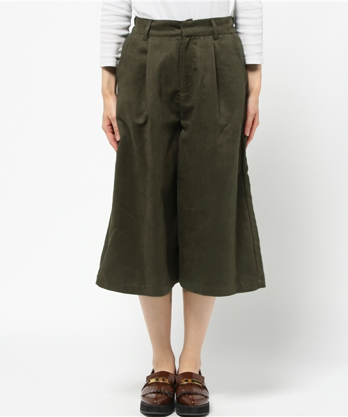 RAY CASSIN(レイカズン)の「フェイクスウェードガウチョ(その他パンツ・レディース・カーキ/オレンジ/キャメル・FREE)」の8枚目の写真