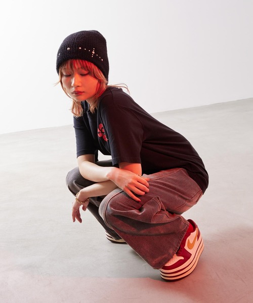 JORDAN BRAND(ジョーダンブランド)の「エア ジョーダン 1 トリプル スタック ウィメンズシューズ / Air Jordan 1 Triple Stack Women's Shoes HV8288-600 Team Red(スニーカー・レディース・レッド・22.5/24.5/24/25/26/22/23.5/23/25.5)」の9枚目の写真