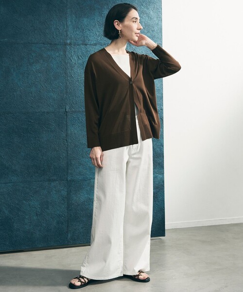 UNFILO(アンフィーロ)の「【UNFILO DENIM】バギーデニム(デニムパンツ・レディース・スカイブルー系/ベージュ系/ホワイト系・LT/LARGE/MT/MEDIUM/SMALL/X-SMALL/XX-SMALL/ST)」の15枚目の写真