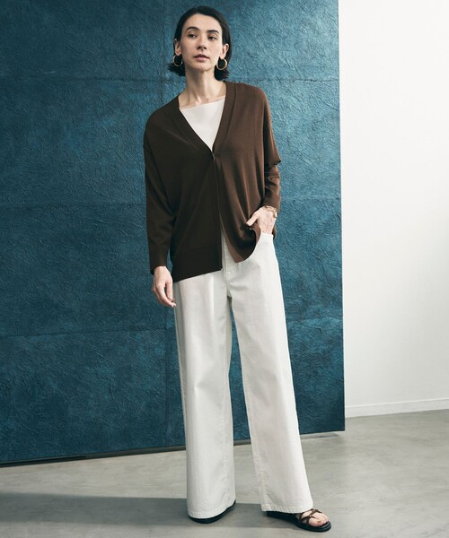 UNFILO(アンフィーロ)の「【UNFILO DENIM】バギーデニム(デニムパンツ・レディース・スカイブルー系/ベージュ系/ホワイト系・LT/LARGE/MT/MEDIUM/SMALL/X-SMALL/XX-SMALL/ST)」の16枚目の写真