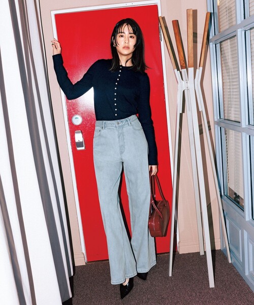 UNFILO(アンフィーロ)の「【UNFILO DENIM】バギーデニム(デニムパンツ・レディース・スカイブルー系/ベージュ系/ホワイト系・LT/LARGE/MT/MEDIUM/SMALL/X-SMALL/XX-SMALL/ST)」の18枚目の写真