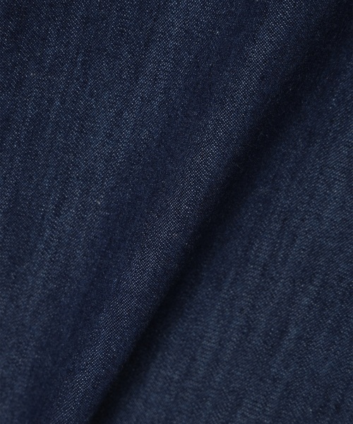 Petit Honfleur(プチオンフルール)の「デニムボウタイブラウス(シャツ/ブラウス・レディース・ブルー/ネイビー・9号/11号/13号)」の11枚目の写真