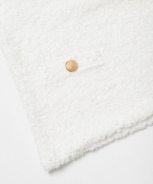 URBAN RESEARCH ROSSO WOMEN(アーバンリサーチ ロッソ)の「ニットツイードVネックベスト(ベスト・レディース・イエロー系その他/ホワイト・FREE)」の8枚目の写真