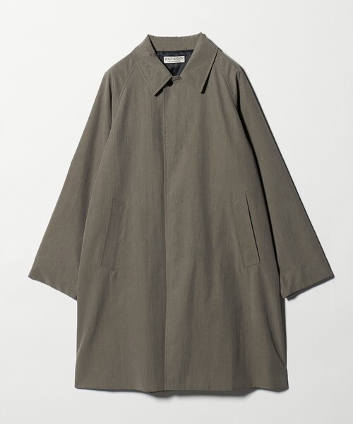 BEAUTY&YOUTH UNITED ARROWS（ビューティーアンドユースユナイテッドアローズ）の「ウォッシャー バルマカン コート（ステンカラーコート・メンズ・ベージュ/ダークグレー・S/XL/L/M）」の10枚目の写真