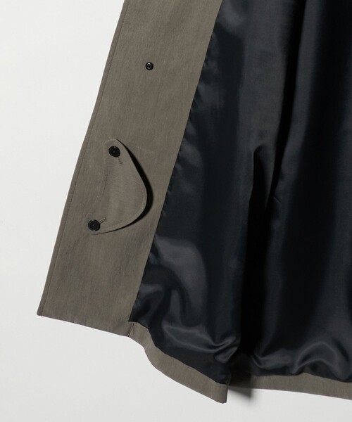 BEAUTY&YOUTH UNITED ARROWS（ビューティーアンドユースユナイテッドアローズ）の「ウォッシャー バルマカン コート（ステンカラーコート・メンズ・ベージュ/ダークグレー・S/XL/L/M）」の21枚目の写真