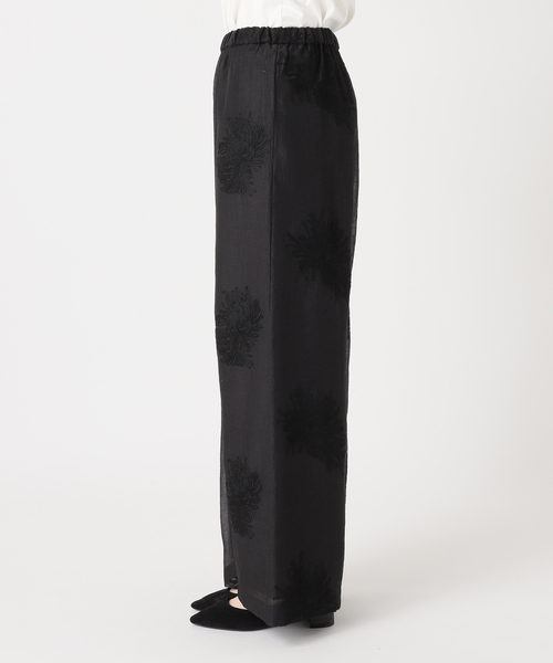 JOURNAL STANDARD（ジャーナルスタンダード）の「《追加2》シアーレースレイヤードパンツ（その他パンツ・レディース・ブラック/ホワイト/ベージュ・FREE）」の18枚目の写真