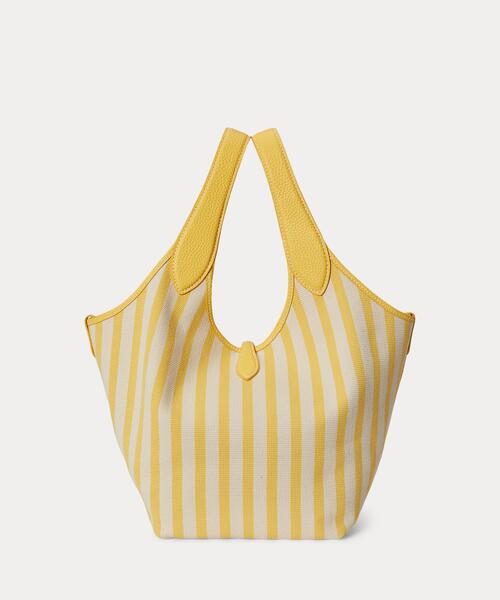 Polo Play ストライプド キャンバス トート（トートバッグ）｜POLO