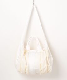 DUAL PLEATS TOTE