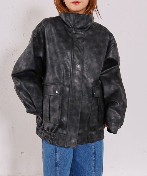 archives（アルシーヴ）の「２ｗａｙアソートミドルブルゾン（ブルゾン・レディース・ブラウン/キャメル/アイボリー/ブラック・MEDIUM）」の22枚目の写真