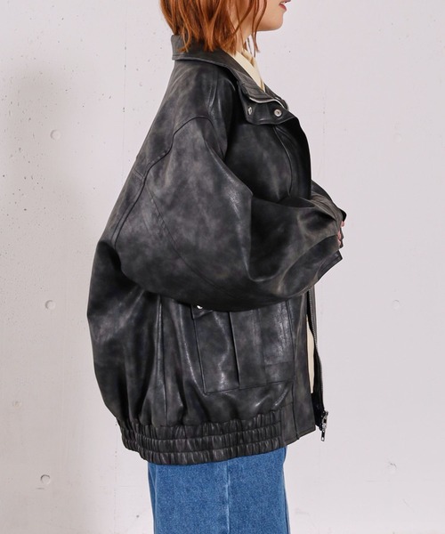 archives（アルシーヴ）の「２ｗａｙアソートミドルブルゾン（ブルゾン・レディース・ブラウン/キャメル/アイボリー/ブラック・MEDIUM）」の20枚目の写真