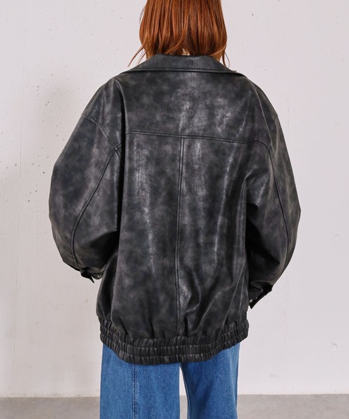 archives（アルシーヴ）の「２ｗａｙアソートミドルブルゾン（ブルゾン・レディース・ブラウン/キャメル/アイボリー/ブラック・MEDIUM）」の21枚目の写真