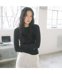 GOLJI BOAT NECK L/S TEE(9COLOR)
