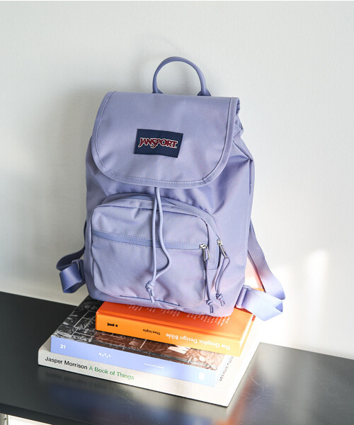 FREAK'S STORE(フリークスストア)の「限定展開 JANSPORT/ジャンスポーツ HIGHLANDS MINI PACK/ハイランズミニパック(バックパック/リュック・レディース・ブラック/ラベンダー/パープル・ONE SIZE)」の2枚目の写真