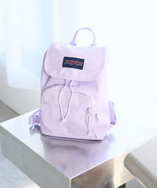 FREAK'S STORE(フリークスストア)の「限定展開 JANSPORT/ジャンスポーツ HIGHLANDS MINI PACK/ハイランズミニパック(バックパック/リュック・レディース・ブラック/ラベンダー/パープル・ONE SIZE)」の17枚目の写真